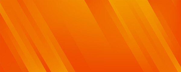 Abstract orange background with diagonal lines. Dynamic shapes composition.