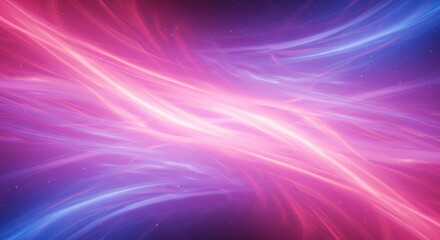 Obraz premium Radiant Energy Swirl: A mesmerizing display of vibrant energy swirls, with captivating blend of pink and blue hues.