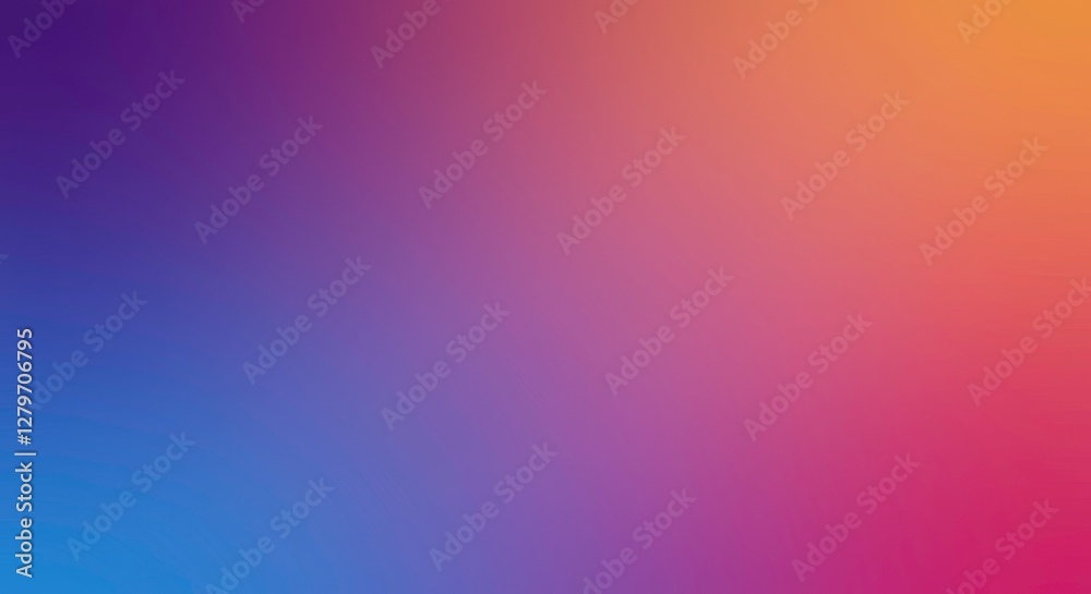 Poster color spectrum: a mesmerizing display of a gradient, blending vibrant hues in a seamless transition,