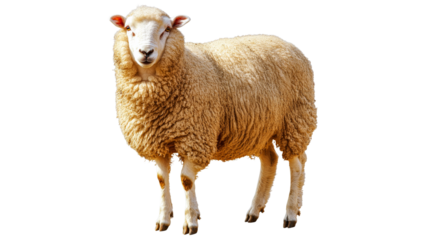 Sheep standing in a field during daylight hours