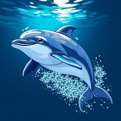 Obraz premium Dolphin Picture Art