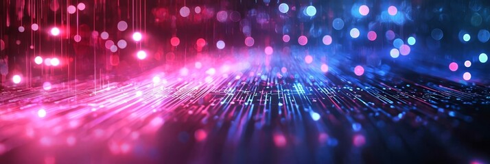 Obraz premium Modern abstract technology featuring a circuit board design.