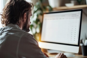 A person using a digital calendar to schedule meetings, deadlines, and personal time