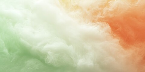 Fototapeta premium Abstract cloud-like shapes, pastel colors