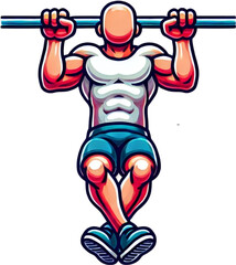 bodybuilder with dumbbell