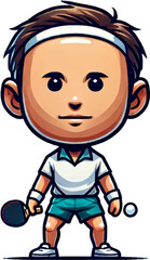 cartoon boy with baseball bat