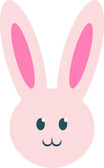 Geometric Bunny Head