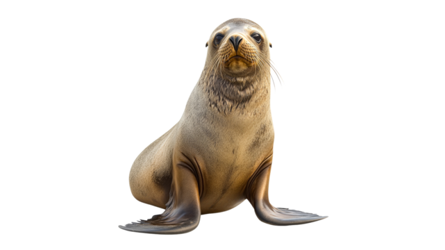 Sea lion lounging in bright light