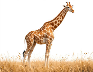 Fototapeta premium Towering Grace: Giraffe Collection
