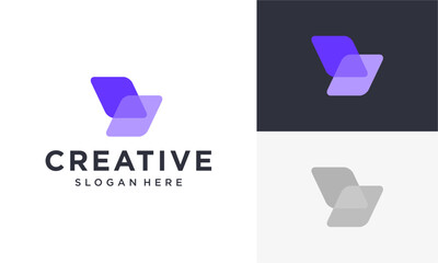 abstract payment logo