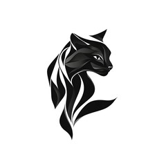 Fototapeta premium school black logo abstraction, generation AI 