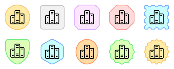 Editable archive, document, folder vector icon. Part of a big icon set family. Perfect for web and app interfaces, presentations, infographics, etc