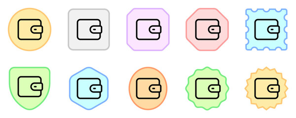 Fototapeta premium Editable wallet, cash, payment vector icon. Part of a big icon set family. Finance, business, investment, accounting. Perfect for web and app interfaces, presentations, infographics, etc