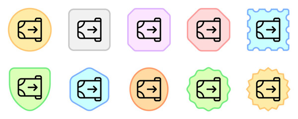 Editable deposit, receive money vector icon. Part of a big icon set family. Finance, business, investment, accounting. Perfect for web and app interfaces, presentations, infographics, etc