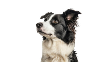 Fototapeta premium Border collie breeds for companionship and agility
