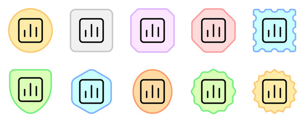 Editable chart graph vector icon. Part of a big icon set family. Perfect for web and app interfaces, presentations, infographics, etc