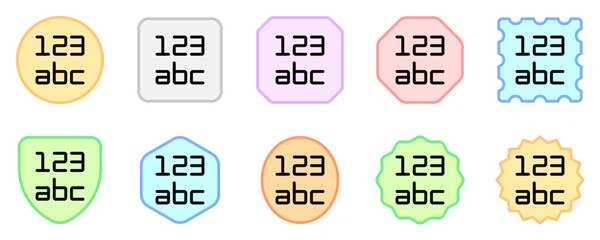 Editable data format alphabet number vector icon. Part of a big icon set family. Perfect for web and app interfaces, presentations, infographics, etc