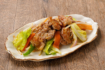 肉野菜炒め