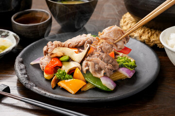 肉野菜炒め