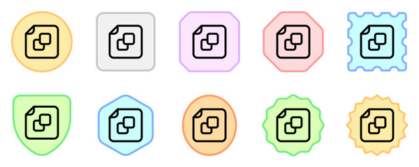 Editable vector app installer icon. Part of a big icon set family. Perfect for web and app interfaces, presentations, infographics, etc