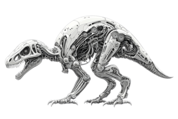 Robotic dinosaur design highlights tech