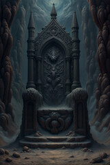 Fototapeta premium king chair