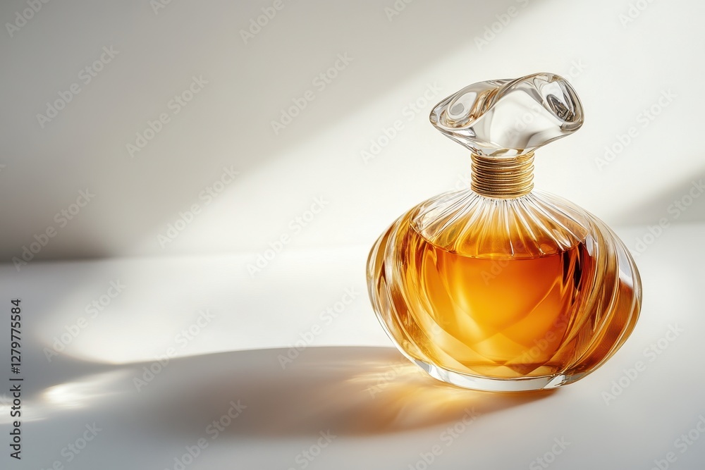 Poster elegant ornamental vase with intricate designs displayed against a plain background in bright lighti