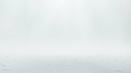 Minimalist backdrop featuring subtle raindrops and muted monochrome tone