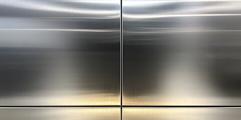 Stainless steel panel, modern, seamless