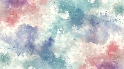 Obraz premium Soft Colorful Abstract Watercolor Background with Gentle Patterns