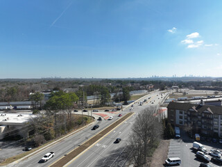 Sunset Cobb West Village Atlanta Smyrna Landscape 