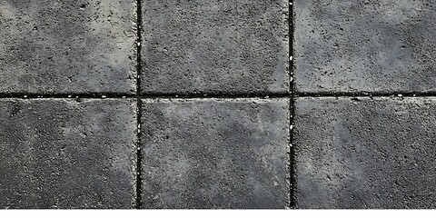 Obraz premium Dark Gray Paving Stones, Outdoor