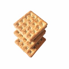 cookies isolated on white