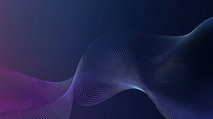 Abstract design with flowing lines, gradient colors, dark background, graphic resource