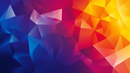 Fototapeta premium Abstract colorful geometric background