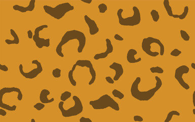 Abstract modern leopard seamless pattern. Animals trendy background. Color decorative vector stock illustration for print, card, postcard, fabric, textile. Modern ornament of stylized skin.