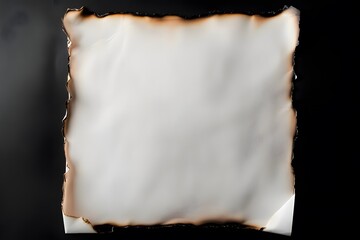 Burned edges paper sheet background image