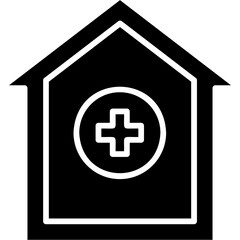 Obraz premium Aid Station Icon