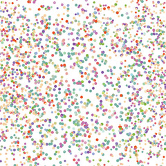 Light multicolor background, colorful vector texture with circles. Splash effect banner. Glitter silver dot abstract illustration with blurred drops of rain. Pattern for web page, banner,poster, card.