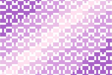 Purple pink pixelated square pattern with geometric grid mosaic arrangement and structured symmetry. Digital tile concept