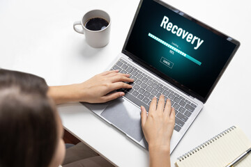 data backup restoration recovery restore data from cloud storage brisk and provide planned network...