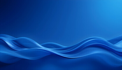 abstract blue wave