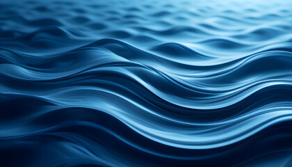 Fototapeta premium abstract blue wave