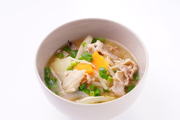 豚汁　和食
