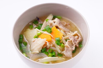 豚汁　和食