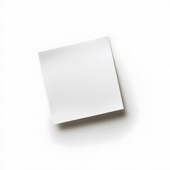Naklejka premium Sticky note with on a white background, Generative AI