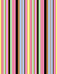 70s Pop Stright with Black Repeat