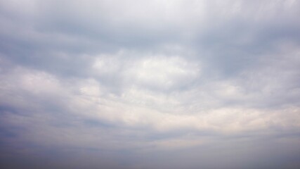 clear sky in the morning with beautiful white clouds, perfect for background