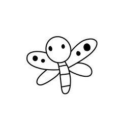 dragonfly Outline 
