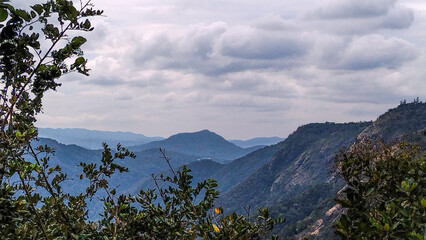 mountain landscape, Picture clicked at Aruvikuli, Anakara, Idukki district, Kerala, India